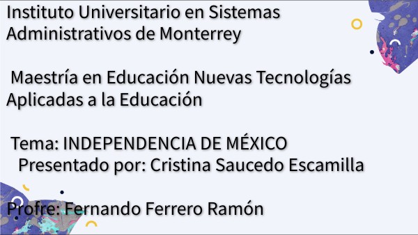 INDEPENDENCIA DE MÉXICO