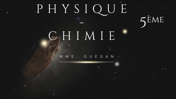 Physique-Chimie 5ème
