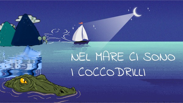 NEL MARE CI SONO I COCCODRILLI