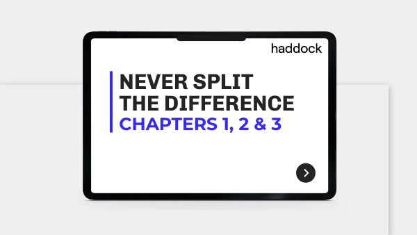 Never Split the Difference | Genially