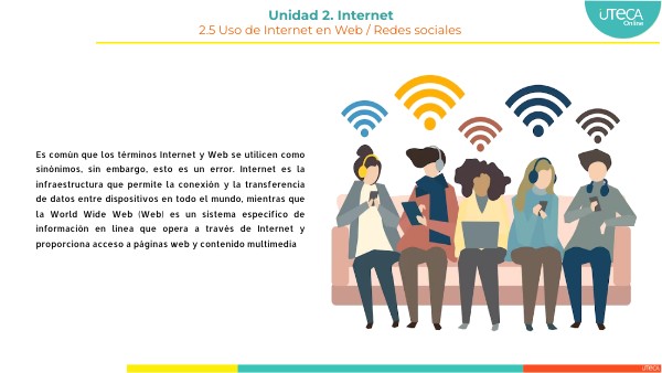 2.5 Uso de Internet en Web / Redes sociales | Genially
