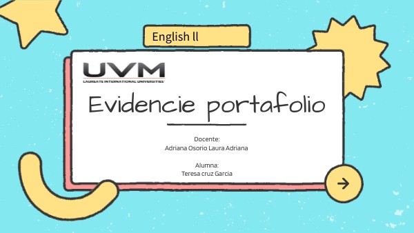 Portafolio evidence | Genially