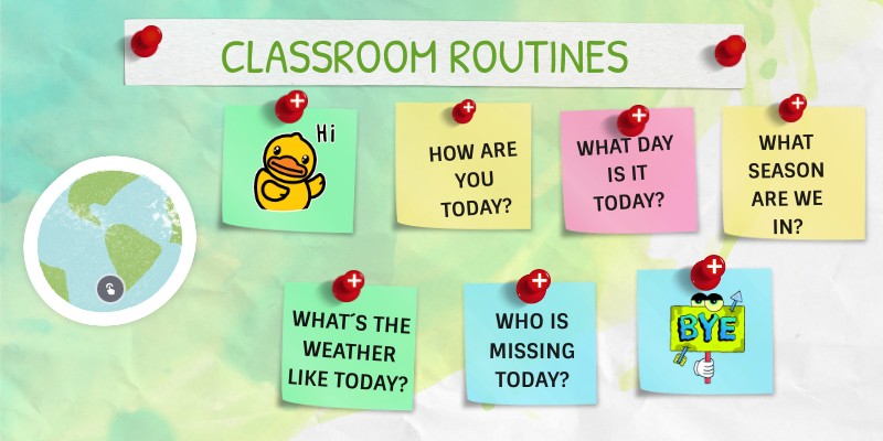 Classroom routines English