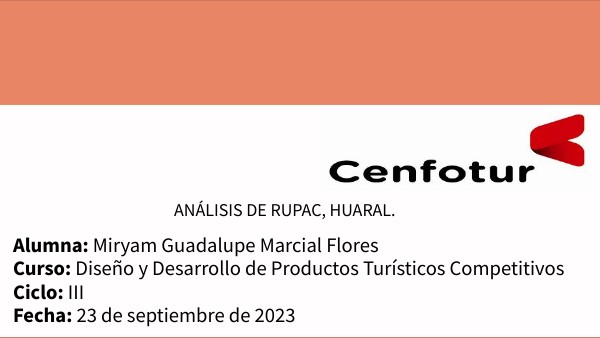 Rupac | Genially