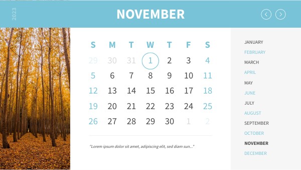 2023 CALENDAR | Genially