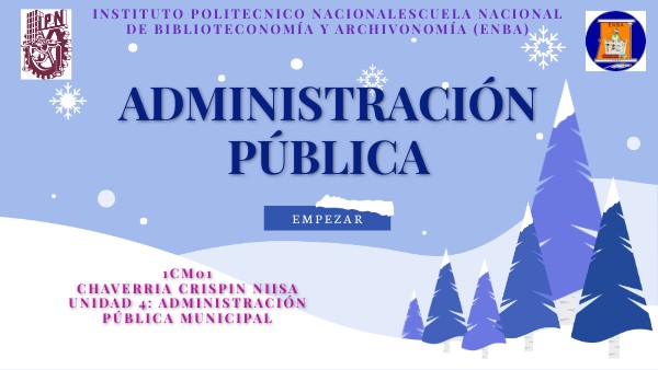U4 ADMINISTRACIÓN PÚBLICA