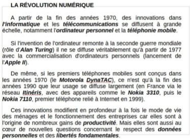 La Revolution Numerique