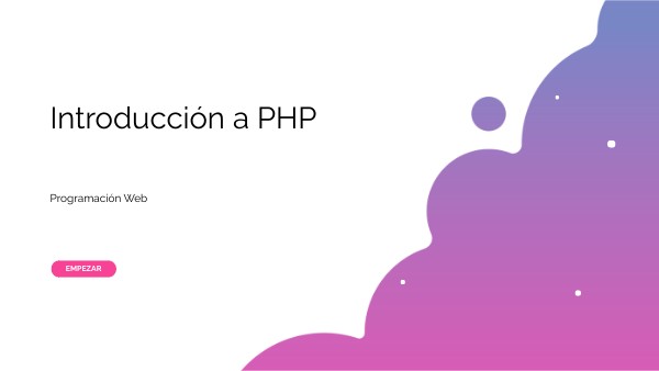 Programación Web - Sesion 2 | Genially