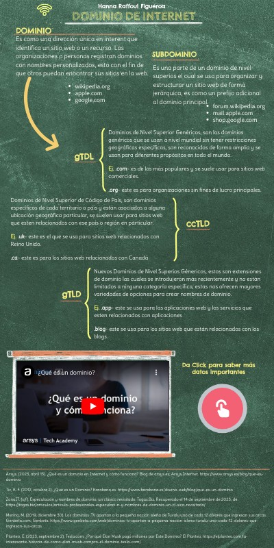 DOMINIOS DE INTERNET- Hanna Raffoul Figueroa