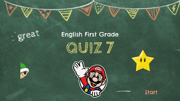 QUIZ 7 ENGLISH | Genially