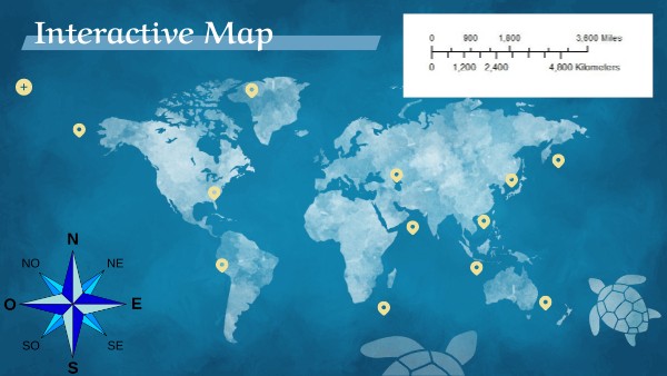 OCEANIC WORLD MAP