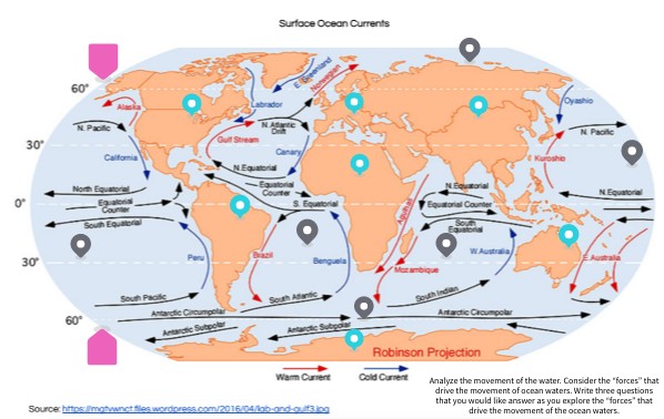 Gr8 Surface Ocean Currents