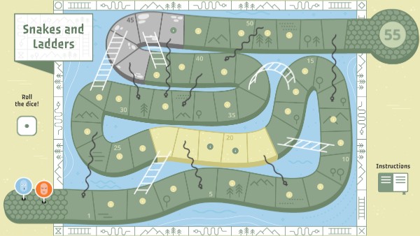 SNAKES AND LADDERS | Genially