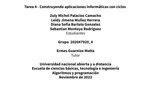Tarea 4 _ Grupo 4 | Genially