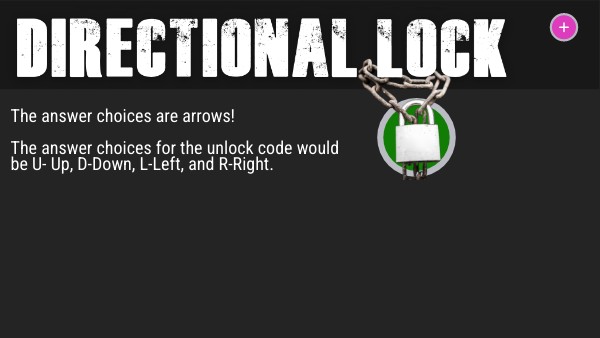 Choi Directional Lock (Unit 4B - 1) | Genially