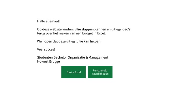EXCEL GUIDELINES | Genially
