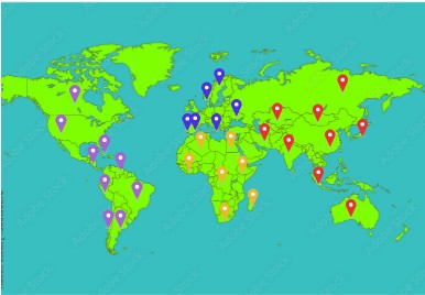Countries and Nationalities CARLOS MARTINEZ | Genially
