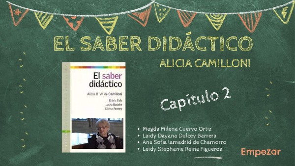 EL SABER DIDÁCTICO