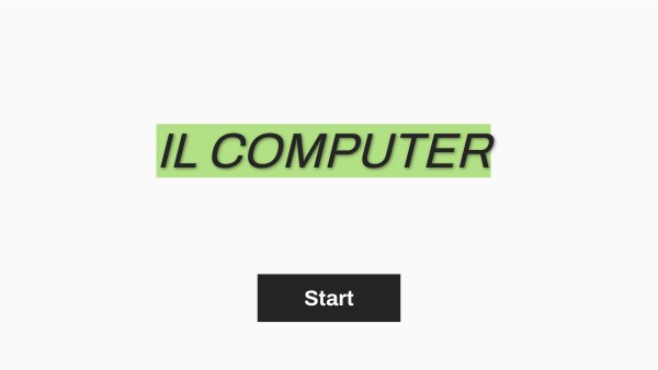 IL COMPUTER