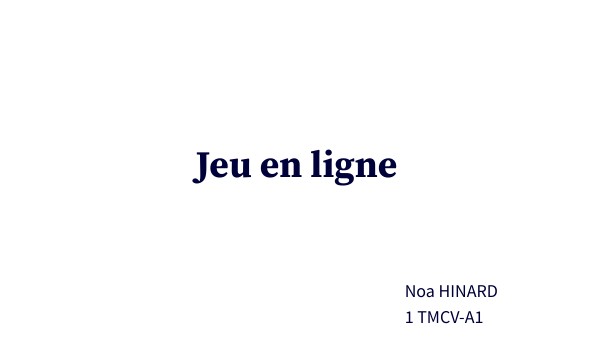 Projet Chef D'oeuvre