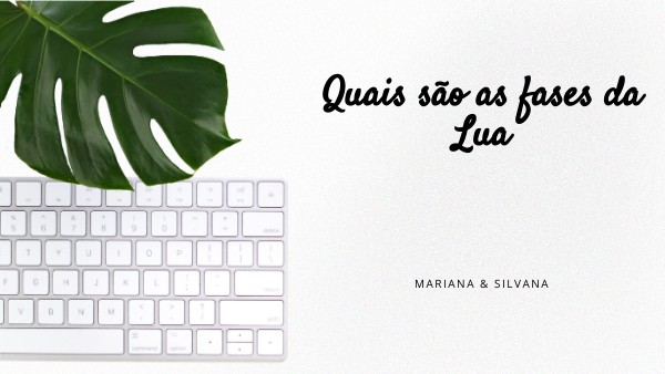 7C Fases da Lua