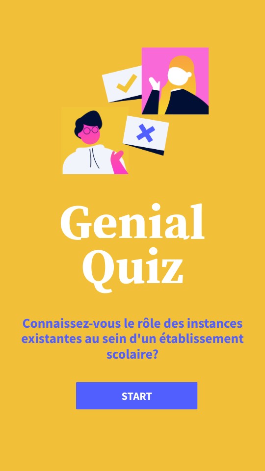 TEST SUR LES INSTANCES | Genially