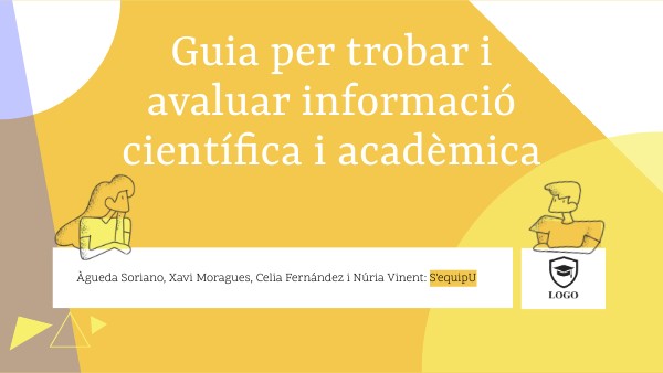 Guia per trobar i avaluar informació científica i acadèmica - S'equipU