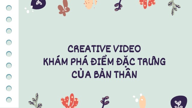 Creative video | Genially