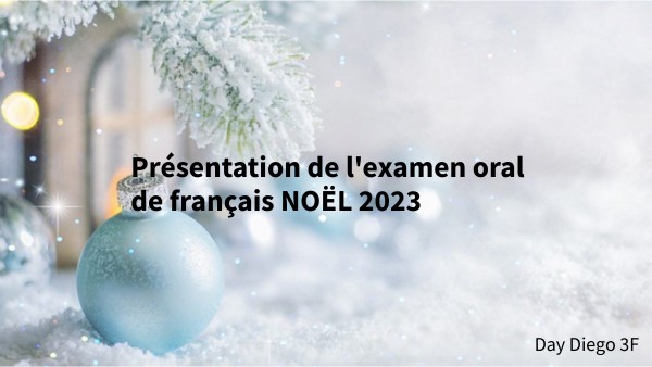présentation oral de français | Genially