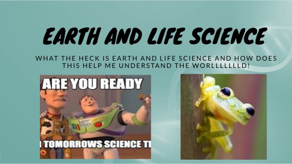 earth and life science | Genially