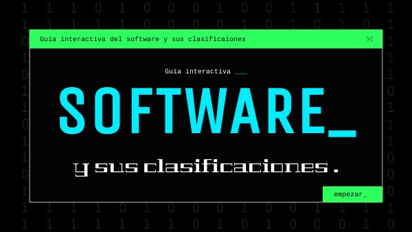 GUÍA del software | Genially