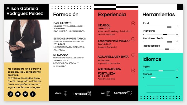CV COMPACTO | Genially