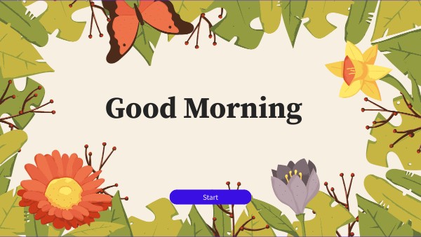 Basic interactive presentation | Genially