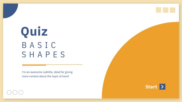 Quiz formas básico | Genially