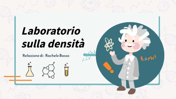 Laboratorio sulla densità