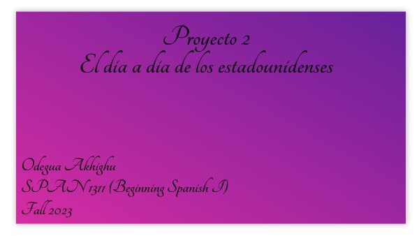 DIGITAL PRESENTATION | Genially