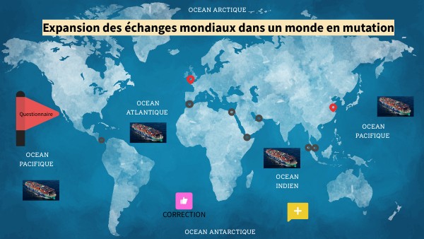 OCEANIC WORLD MAP