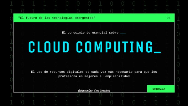 CLOUD COMPUTING | Genially