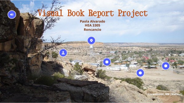 Visual Book Report Project Paola Alvarado Genially