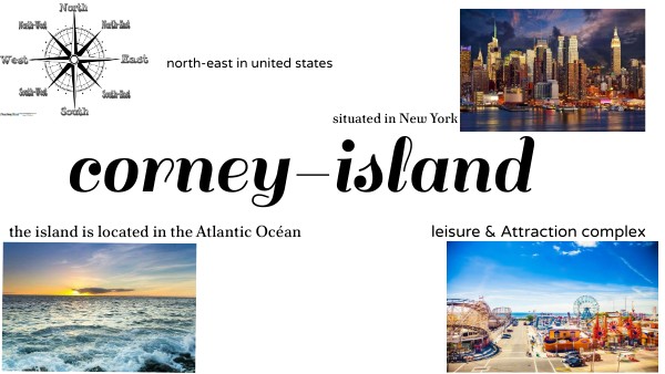 Présentation géniale corney-island | Genially