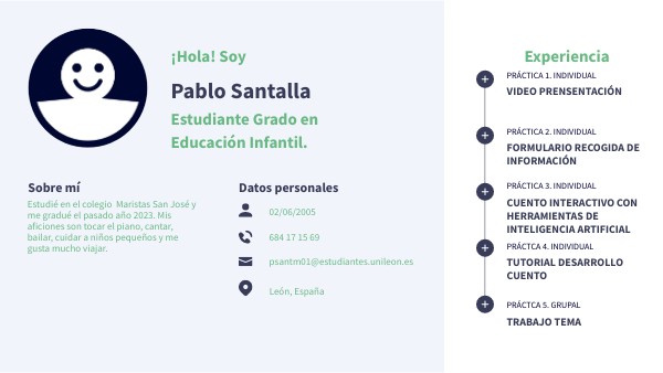 CV BÁSICO | Genially