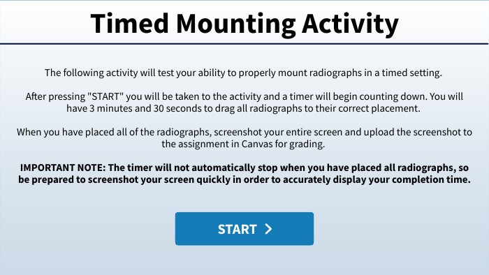 Timed Mounting Exercise | Genially