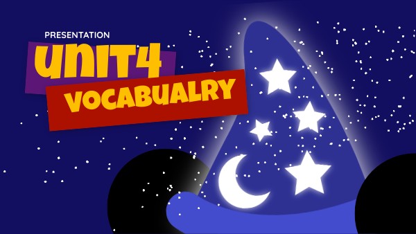 Vocabulary4 Genially