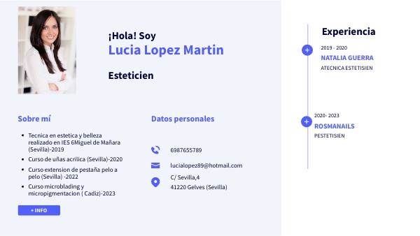 CV BÁSICO | Genially