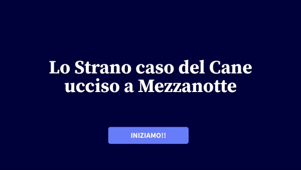 Lo Strano Caso Del Cane Ucciso A Mezzanotte Riassunto Pdf Lo strano caso del cane ucciso a Mezzanotte