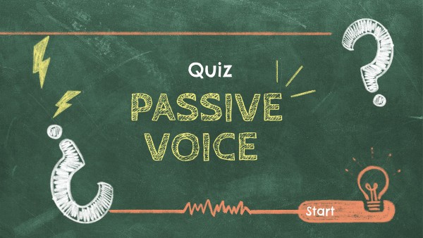 Passive voice quiz