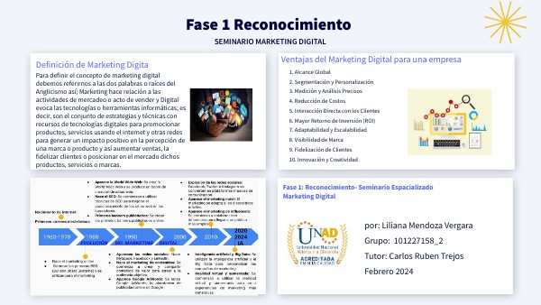 MARKETING DIGITAL FASE 1 | Genially
