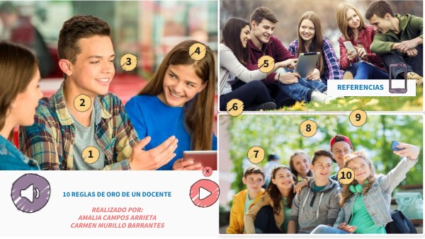 Imagen interactiva audios | Genially