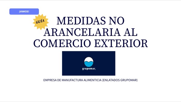 MEDIDAS NO ARANCELARIAS AL COMERCIO EXTERIOR.