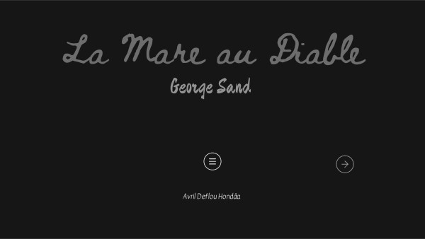 La Mare au Diable